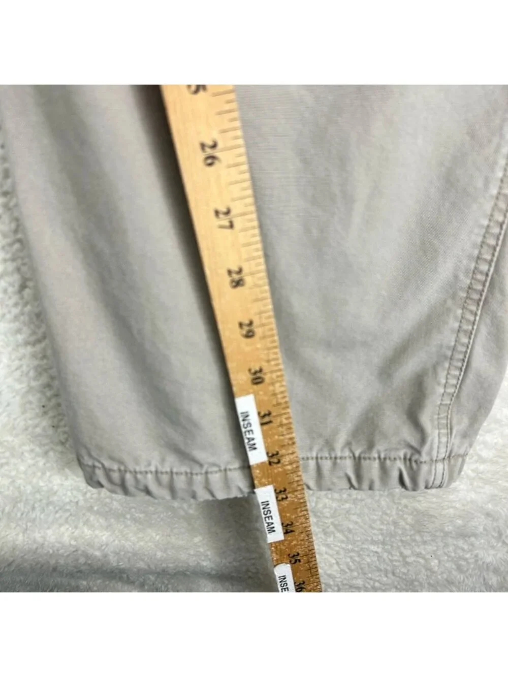 5.11 Tactical Flannel Pants Adult 44x34 Tan Khaki Pockets 74268 Mens “Read”